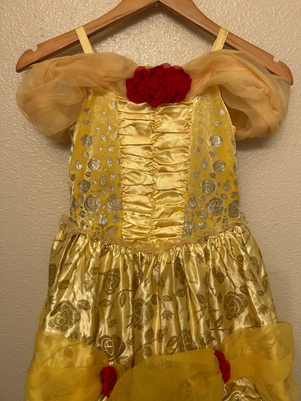 Disney Parks Castle Collection Princess Belle Costume Dress Size 7/8 - Picture 4 of 6